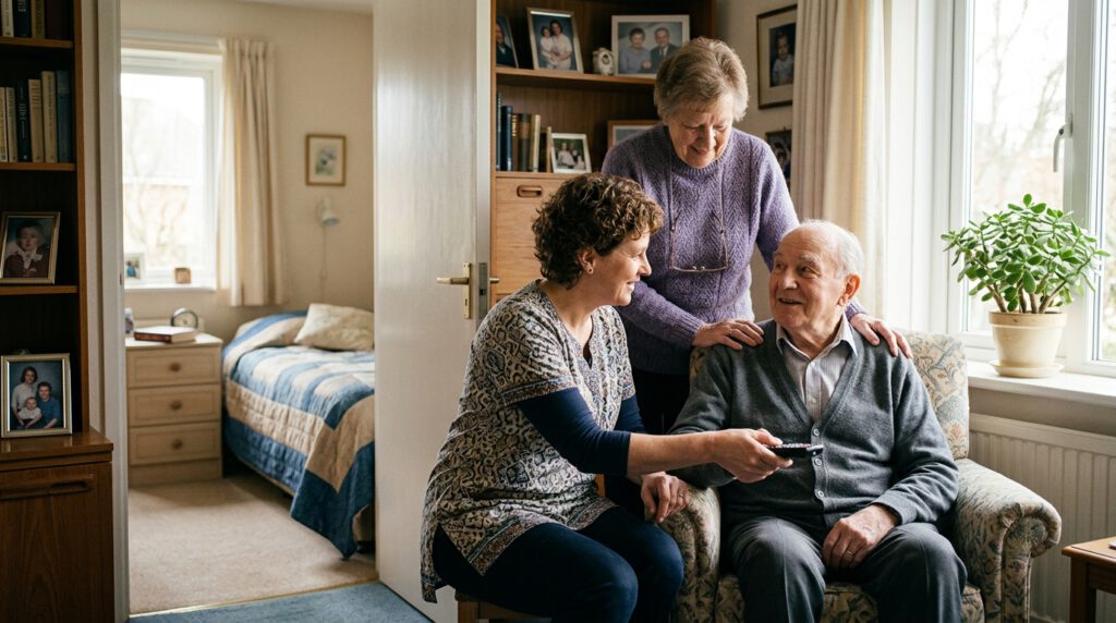 Welches Zimmer braucht - Stunden-Pflegekraft eigenen Haus