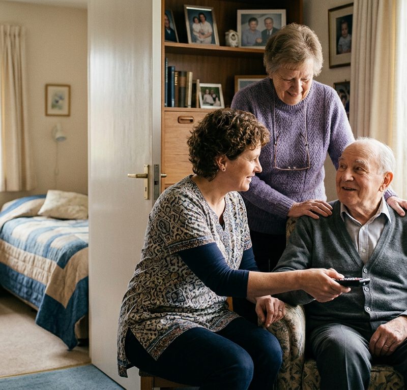 Welches Zimmer braucht - Stunden-Pflegekraft eigenen Haus