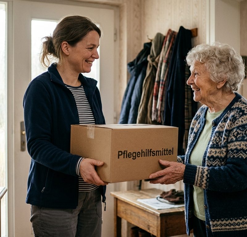 Wer bekommt Pflegehilfsmittel Darstellung