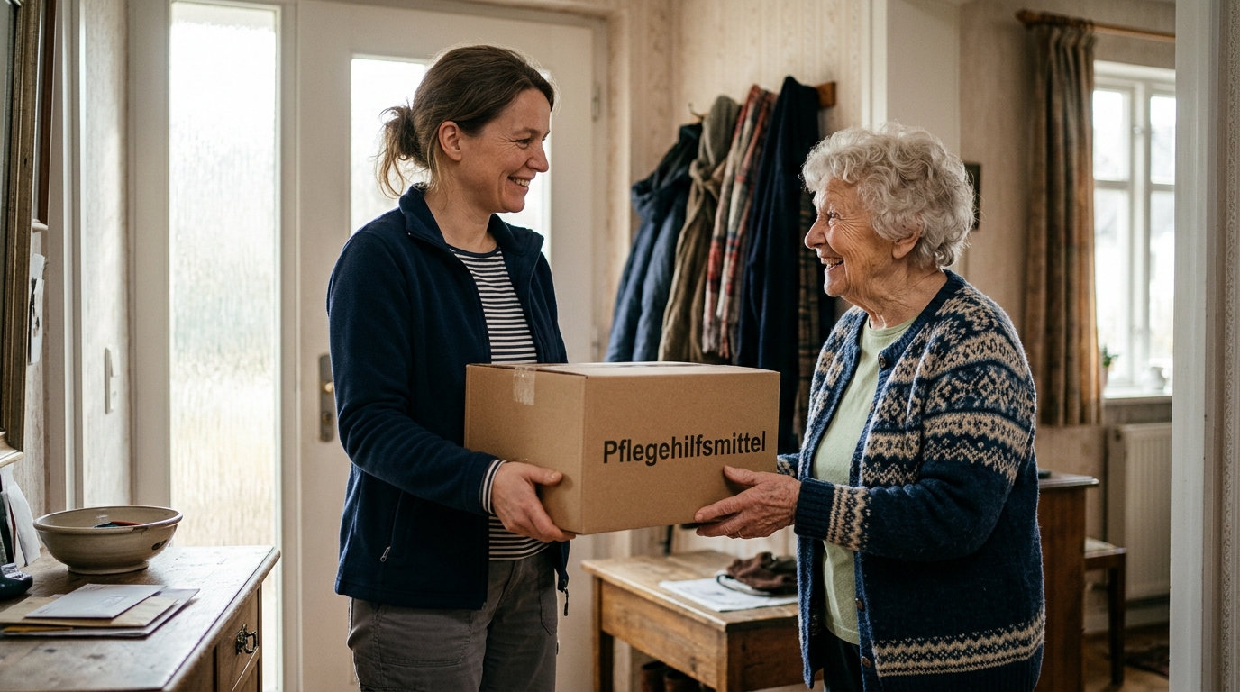 Wer bekommt Pflegehilfsmittel Darstellung